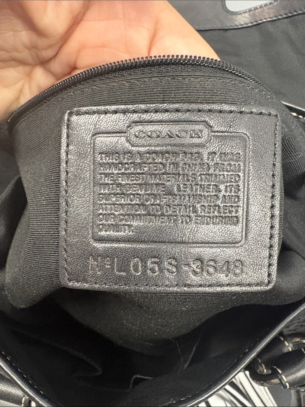 Vintage 05' Coach 3648